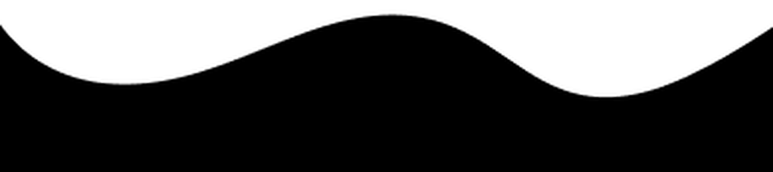 Wavy Black Footer Transition